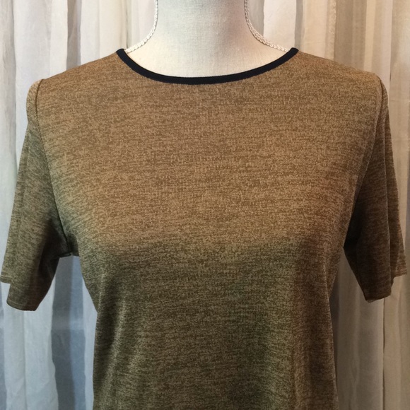 VTG Exclusively Misook Retro Comfy Short Ringer - Picture 3 of 5